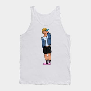 Sans from undertale human version Tank Top